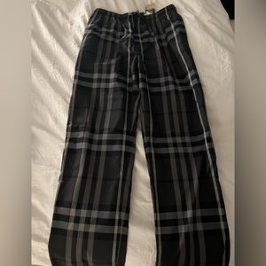 Burberry pajama pants medium